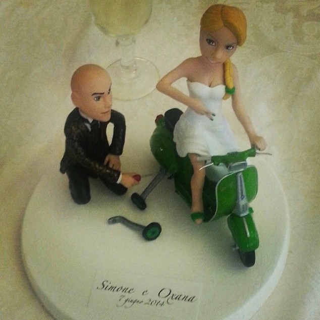 cake topper Simone&Oxana